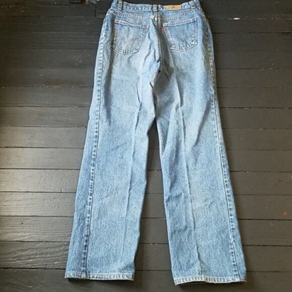 💍 Vintage Orange Tab High waisted Levi's - Picture 5 of 7